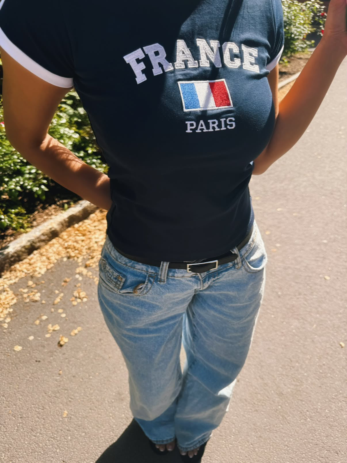 France Baby Tee