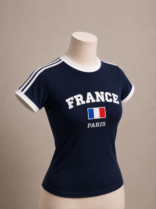 France Baby Tee